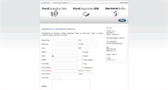 Desktop Screenshot of ford.icare.sk