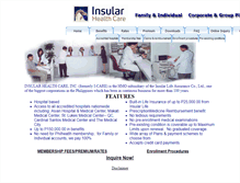 Tablet Screenshot of icare.net.ph